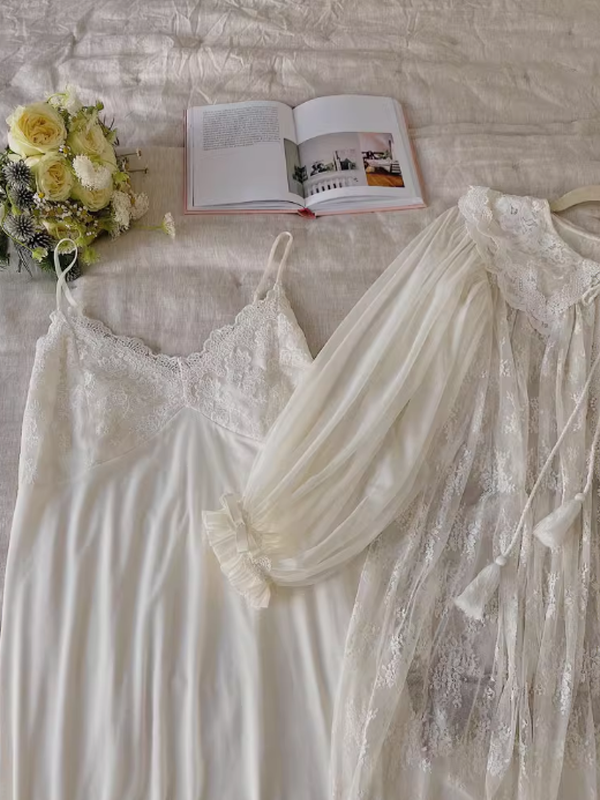 Ava's Whimsical Princess Sleepwear
