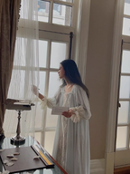 Evelyn's Ethereal Sky Nightgown