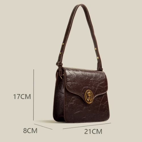 Vintage Pooch Square Crossbody