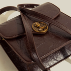 Vintage Pooch Square Crossbody