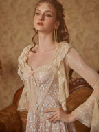 Clara's Golden Blossom Princess Dress