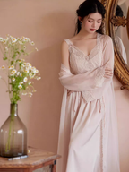 Aurora's Blush Dream Pink Nightwear Set