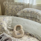 Cottage Style Cotton Floral Bedding Set