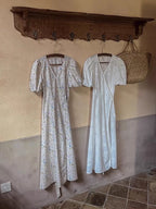 Ava's Ivory Whisper Cottage Summer Dress