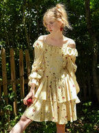 Enchanted Meadow Ruffled Dress