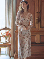 Velvet Rose Blossom Nightdress