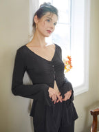 Black Elegance Pajama Set