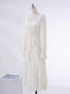 Ethereal Lace Sequin Dream Dress