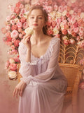 Ethereal Lace Romance Nightgown