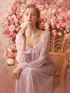 Ethereal Lace Romance Nightgown