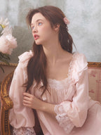 Rose Petal Cotton Nightgown