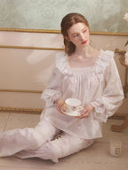 Floral Grace Vintage Pajama Set