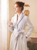 Velvet Lace Princess Robe