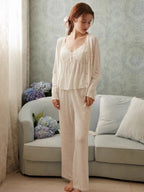 Delicate Lace Modal Pajama Set