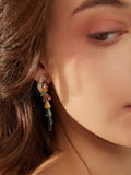 Tropical Parrot Dangle Earrings