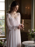 Lace-Trimmed Vintage Nightgown