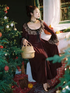 Royal Velvet Enchantment Dress