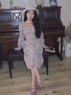 Vintage Rose Cottage Dress