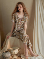 Botanical Whisper Floral Pajama Set