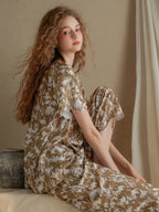Botanical Whisper Floral Pajama Set