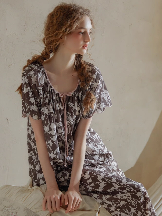 Botanical Whisper Floral Pajama Set