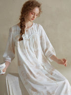 Timeless Reverie Toile Nightgown