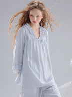 Enchanted Lace Ruffle Pajama Set