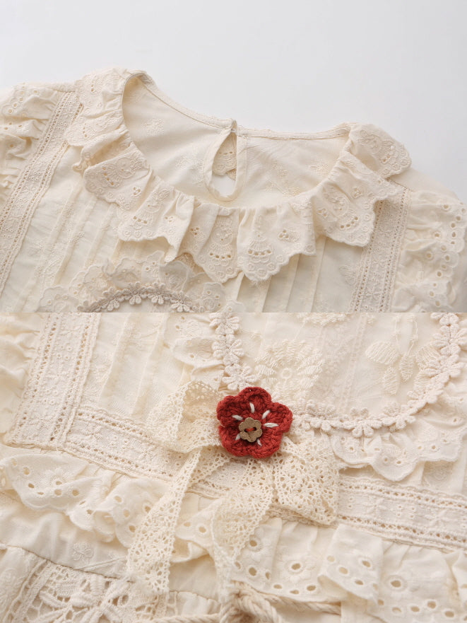 Whimsical Cotton Garden Dress