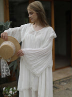 Linen Cloudlight Cottage Dress