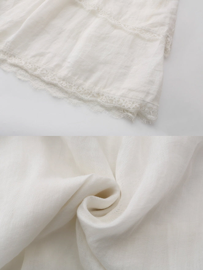 Linen Cloudlight Cottage Dress