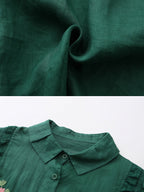 Blooming Petals Embroidered Blouse