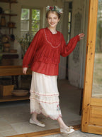 Wildflower Garden Embroidered Blouse