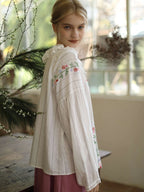 Striped Meadow Bloom Blouse