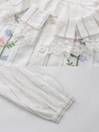 Striped Meadow Bloom Blouse