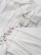 Striped Meadow Bloom Blouse
