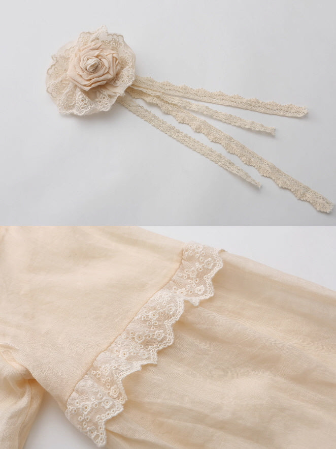 Vintage Rose Garden Blouse