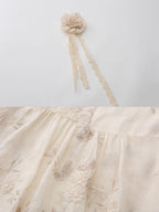 Moonlit Garden Embroidered Blouse