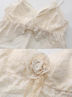 Lace Bloom Rose Camisole