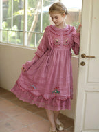 Ramie Embroidered Garden Dress