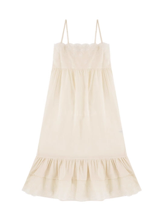 Green Garden Morning Gown