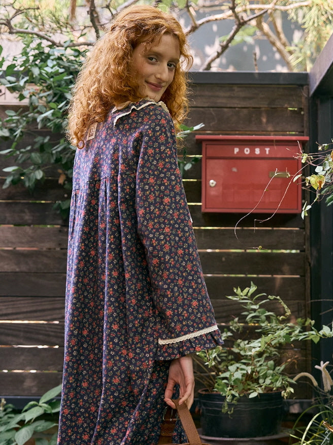 Wildberry Garden Ruffle Nightgown