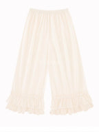 Blue Meadow Ruffle Lounge Gown
