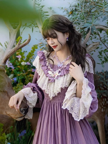 Fairy Woodland Lavender Dress