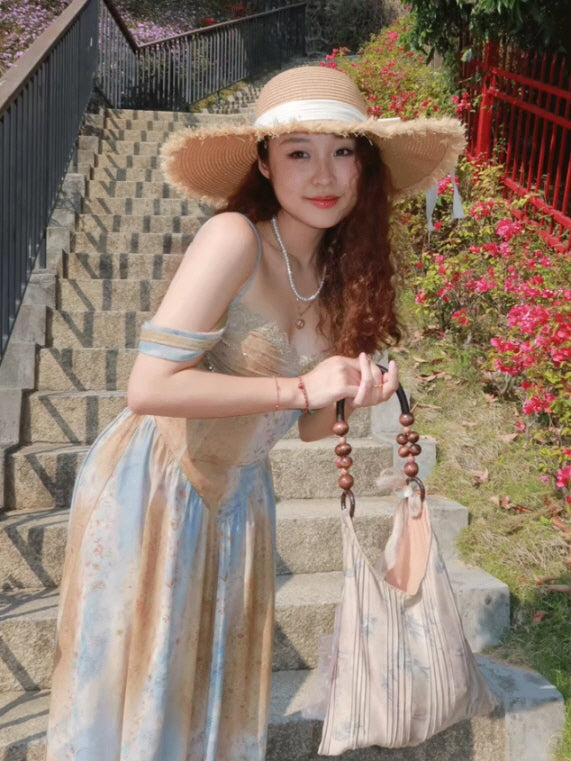 Enchanted Vintage Ocean Gown