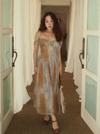 Enchanted Vintage Ocean Gown