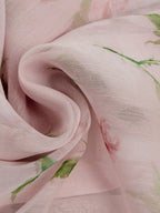 Blush Ruffle Floral Blouse