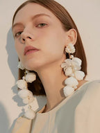 Blooming Pearl Blossom Earrings