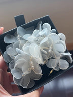 Whimsical Bloom Organza Earrings