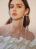 Ribbon Whisper Bow Earrings