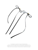 Ribbon Whisper Bow Earrings